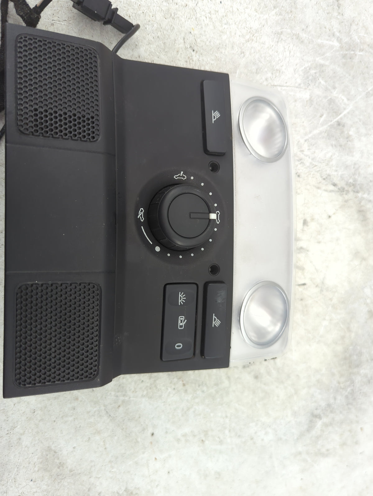 Volkswagen Golf Gti Overhead Roof Console Black - Oemusedautoparts1.com