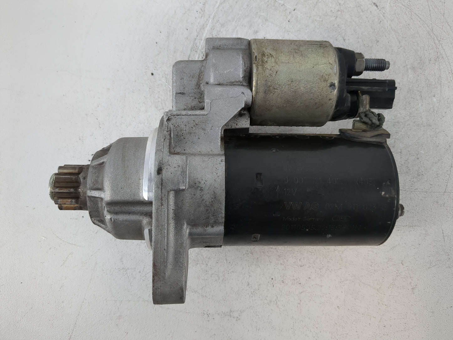 2006-2016 Volkswagen Jetta Car Starter Motor Solenoid OEM P/N:02E 911 023 20150304 Fits OEM Used Auto Parts - Oemusedautopar