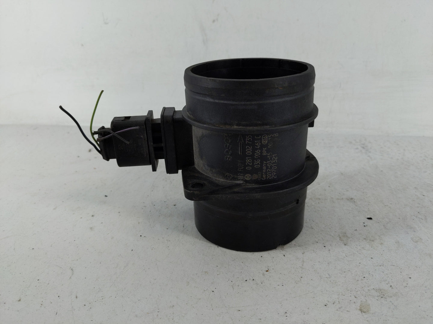 2011-2016 Volkswagen Jetta Mass Air Flow Meter Maf 1149322 - Oemusedautoparts1.com