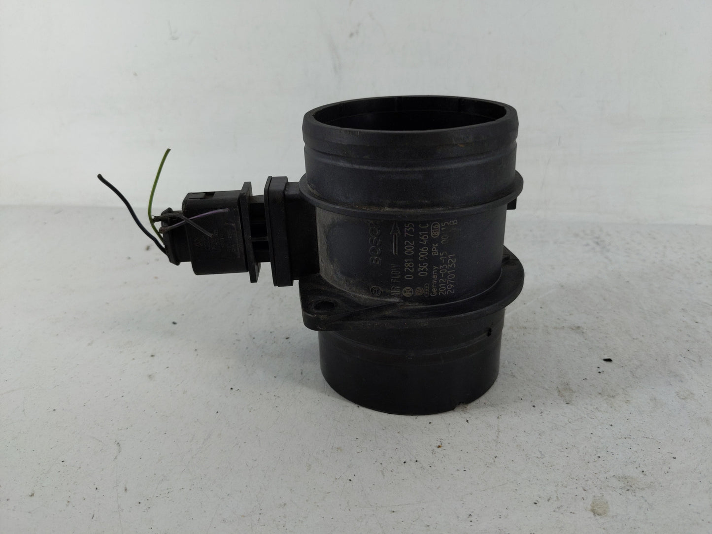 2011-2016 Volkswagen Jetta Mass Air Flow Meter Maf 1149322 - Oemusedautoparts1.com