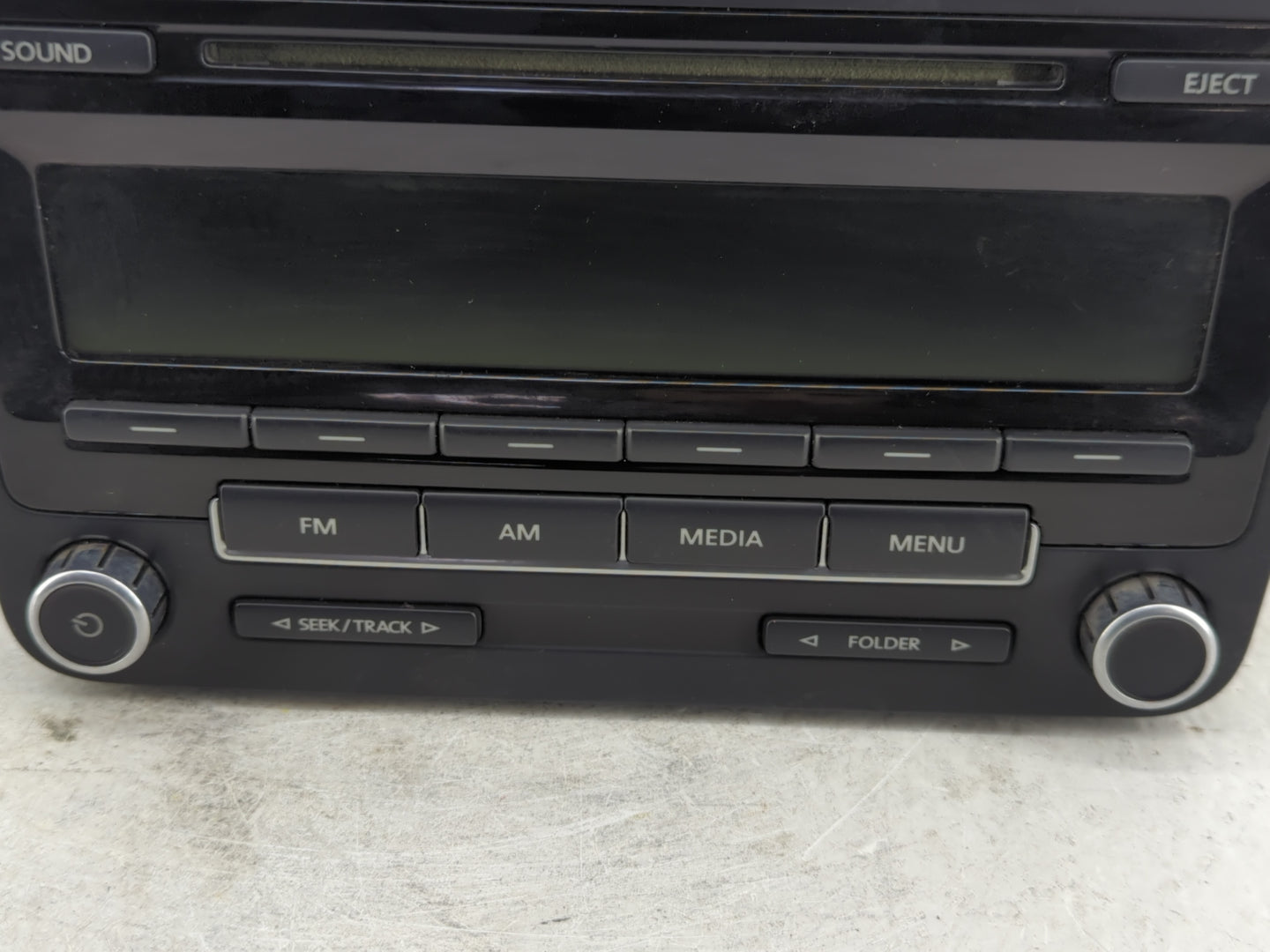 2011-2014 Volkswagen Jetta Radio AM FM Cd Player Receiver Replacement P/N:1K0 035 164 D Fits Fits 2011 2012 2013 2014 2015 2