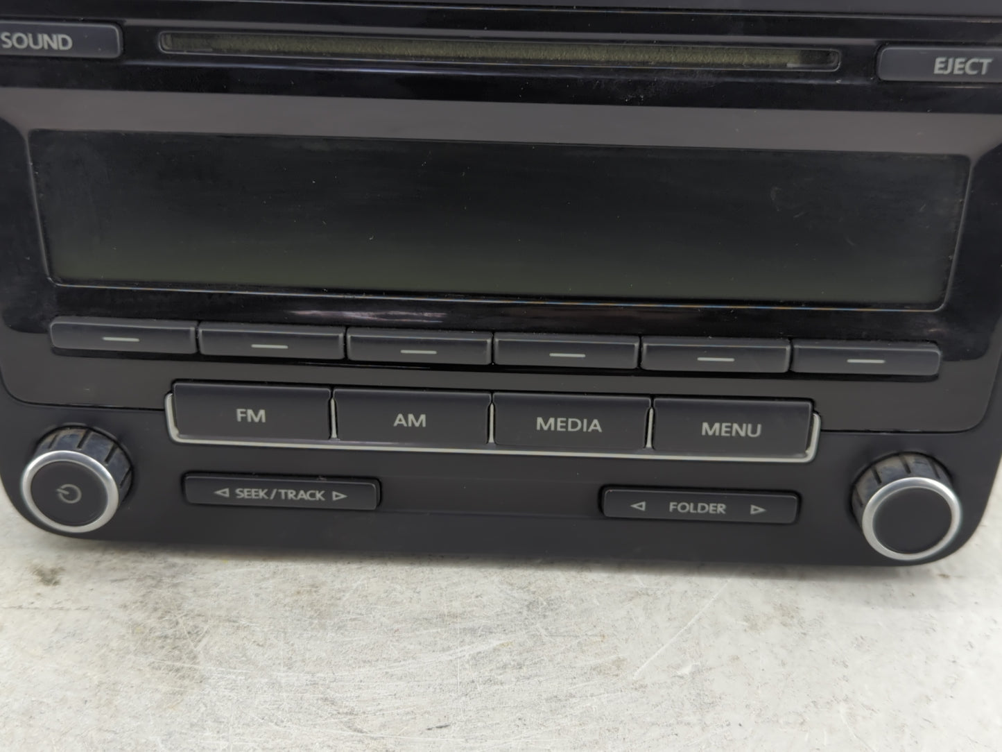 2011-2014 Volkswagen Jetta Radio AM FM Cd Player Receiver Replacement P/N:1K0 035 164 D Fits Fits 2011 2012 2013 2014 2015 2