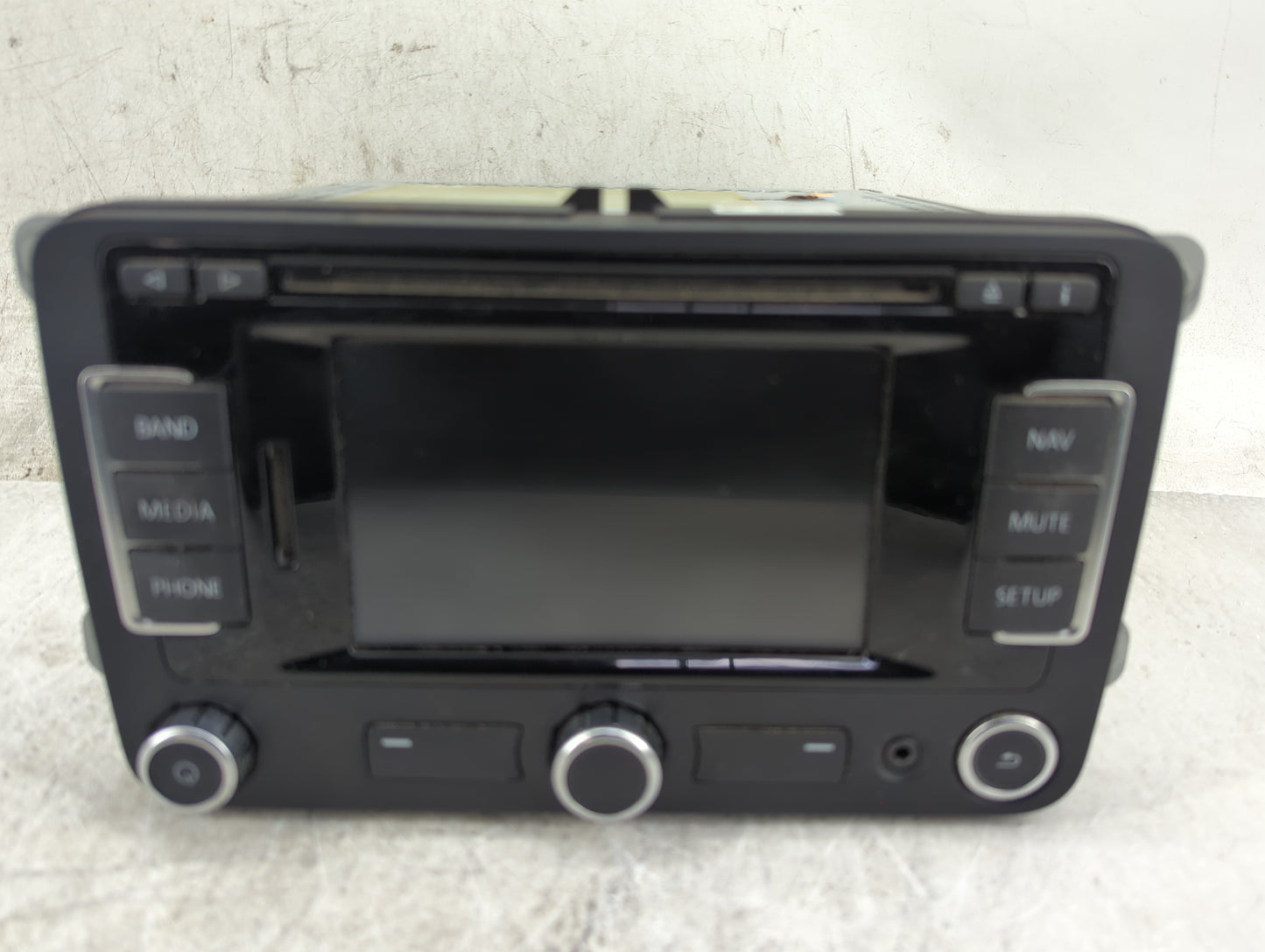 2012-2017 Volkswagen Jetta Radio AM FM Cd Player Receiver Replacement P/N:1K0035274B VWZ6Z2M4221224 Fits OEM Used Auto Parts