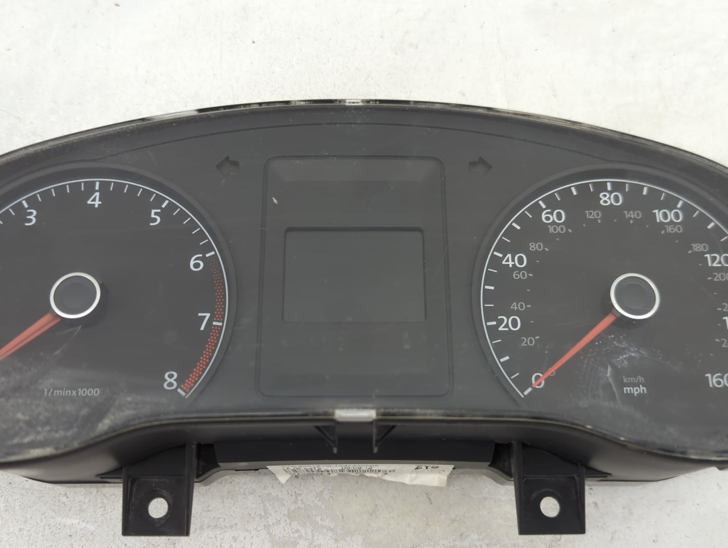 2012 Volkswagen Jetta Instrument Cluster Speedometer Gauges Fits OEM Used Auto Parts - Oemusedautoparts1.com