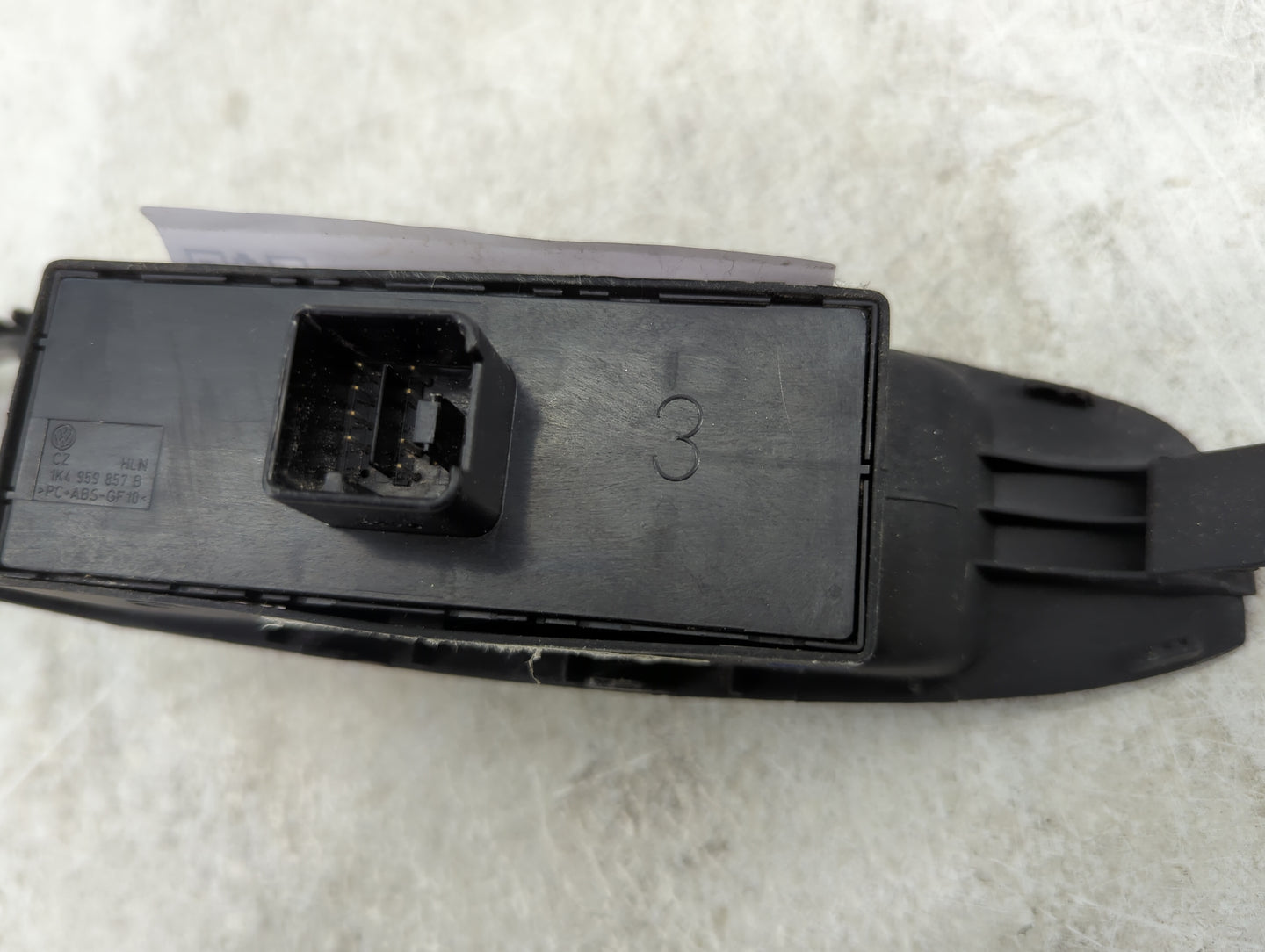 2005-2018 Volkswagen Jetta Master Power Window Switch Replacement Driver Side Left Fits OEM Used Auto Parts - Oemusedautopar