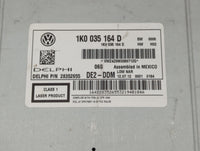 2011-2014 Volkswagen Jetta Radio AM FM Cd Player Receiver Replacement P/N:1K0 035 164 F 1K0035164D Fits OEM Used Auto Parts 