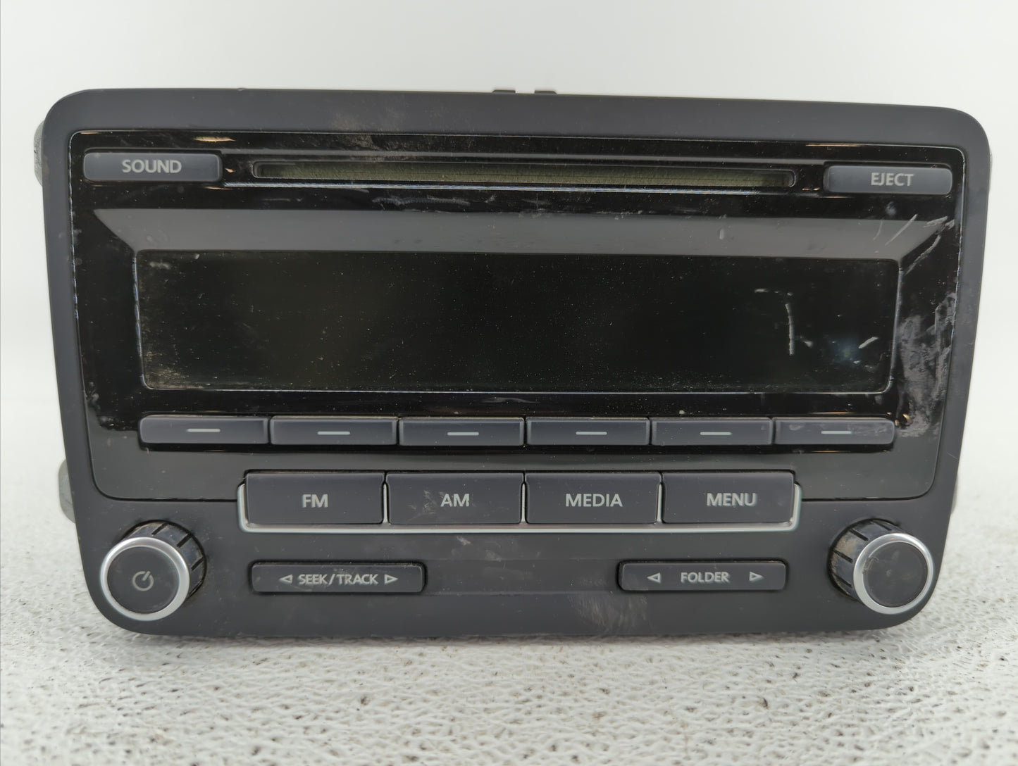 2011-2014 Volkswagen Jetta Am Fm Cd Player Radio Receiver - Oemusedautoparts1.com