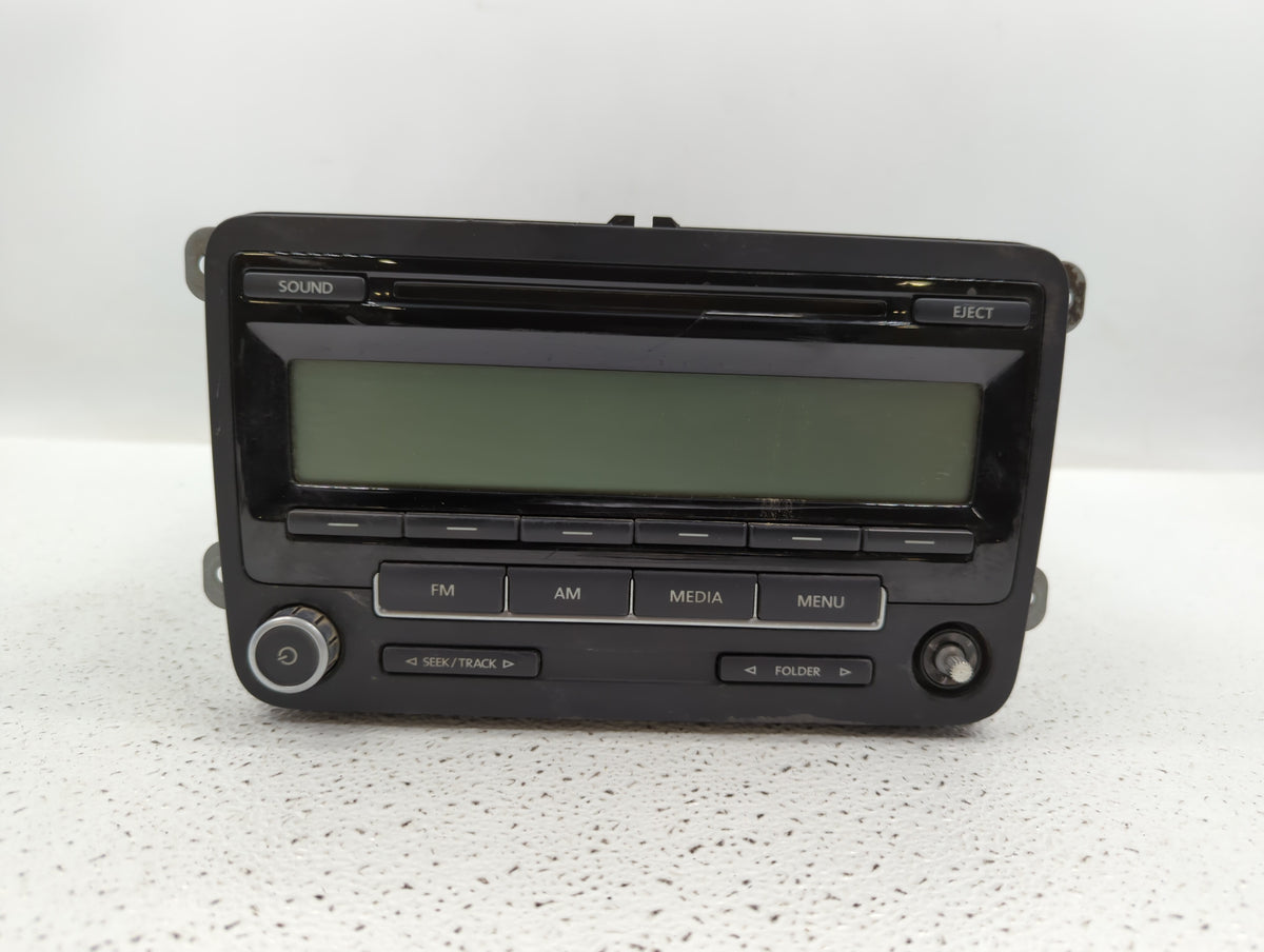 2011-2014 Volkswagen Jetta Radio AM FM Cd Player Receiver Replacement P/N:1K0 035 164 A 1K0035164D Fits OEM Used Auto Parts 