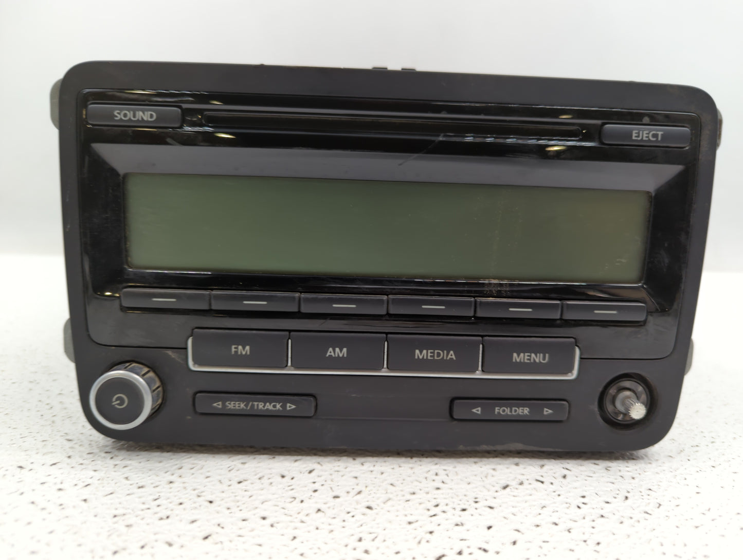 2011-2014 Volkswagen Jetta Radio AM FM Cd Player Receiver Replacement P/N:1K0 035 164 A 1K0035164D Fits OEM Used Auto Parts 