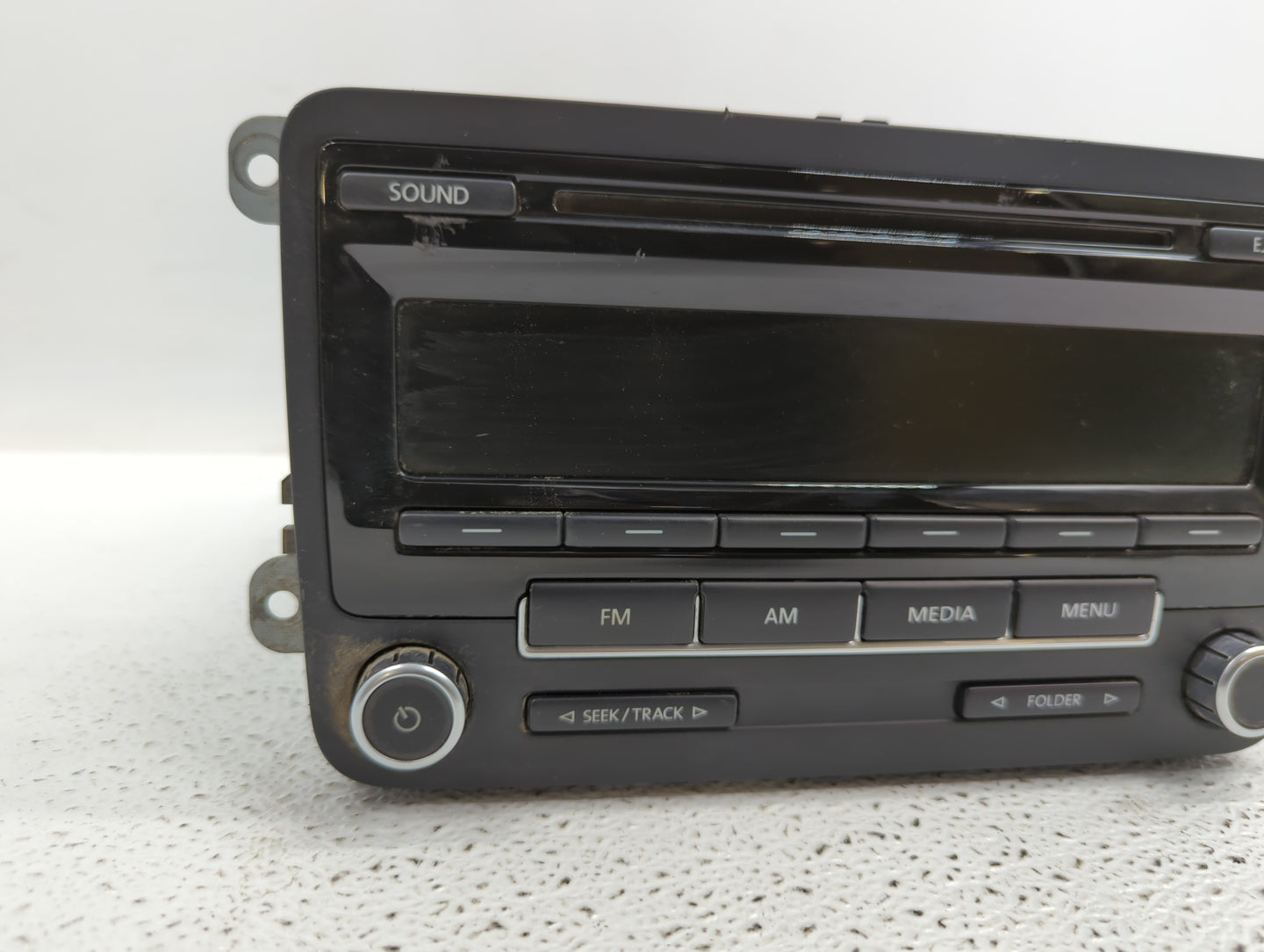 2011-2014 Volkswagen Jetta Radio AM FM Cd Player Receiver Replacement P/N:1K0035164D 1K0 035 164 D Fits OEM Used Auto Parts 