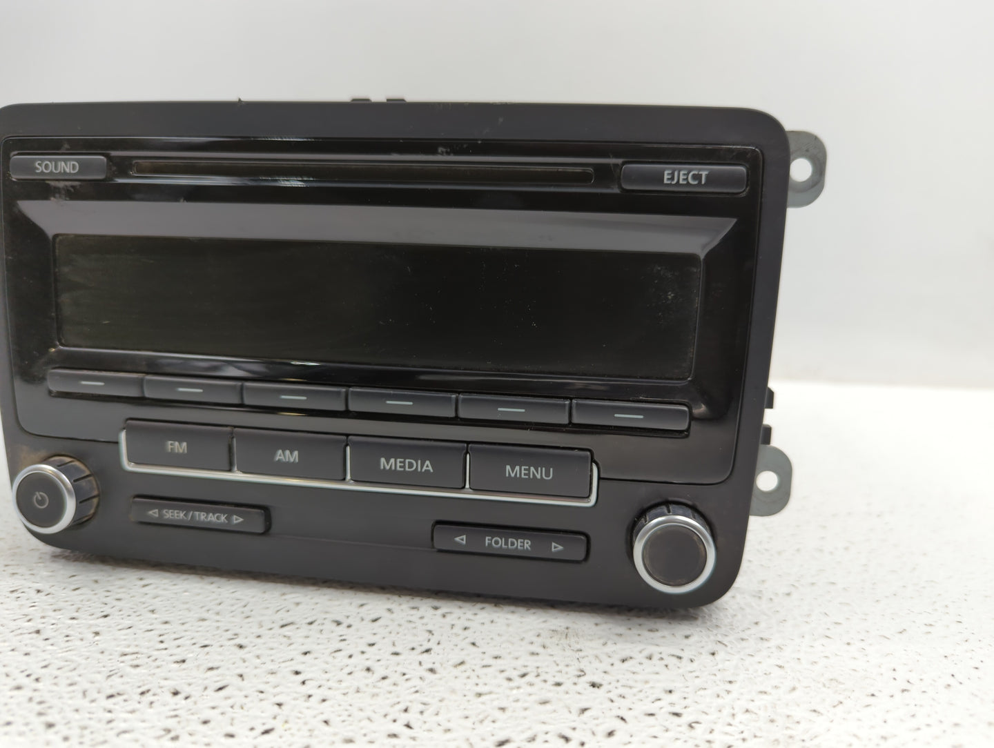 2011-2014 Volkswagen Jetta Radio AM FM Cd Player Receiver Replacement P/N:1K0035164D 1K0 035 164 D Fits OEM Used Auto Parts 