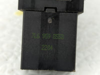 2012 Volkswagen Jetta Master Power Window Switch Replacement Driver Side Left P/N:7L6 959 855B Fits OEM Used Auto Parts - Oe