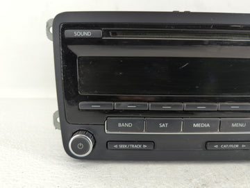 2011-2014 Volkswagen Jetta Radio AM FM Cd Player Receiver Replacement P/N:1K0 035 164 F Fits Fits 2011 2012 2013 2014 2015 2016 OEM Used Auto Parts