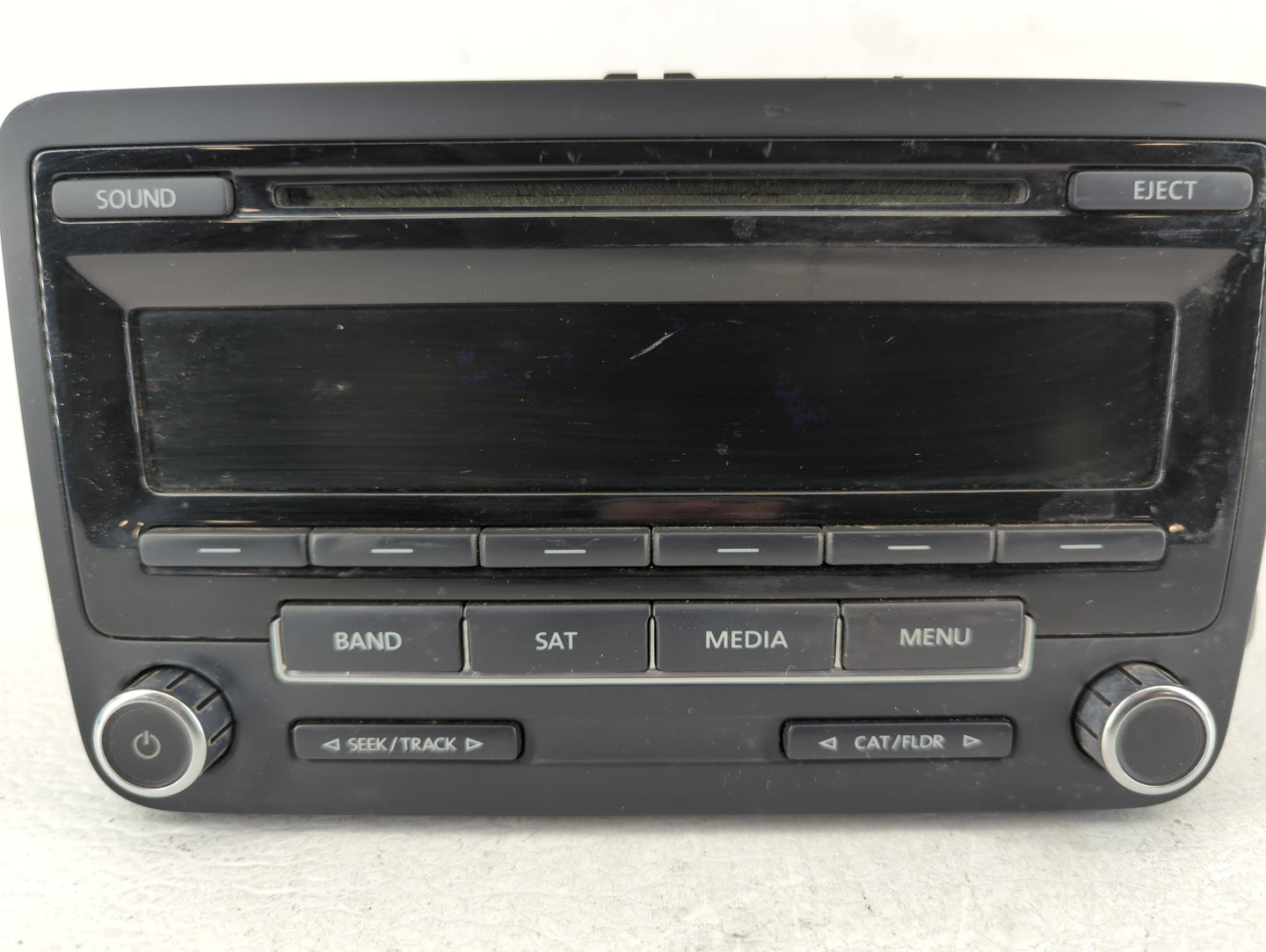 2011-2014 Volkswagen Jetta Radio AM FM Cd Player Receiver Replacement P/N:1K0 035 164 F Fits Fits 2011 2012 2013 2014 2015 2