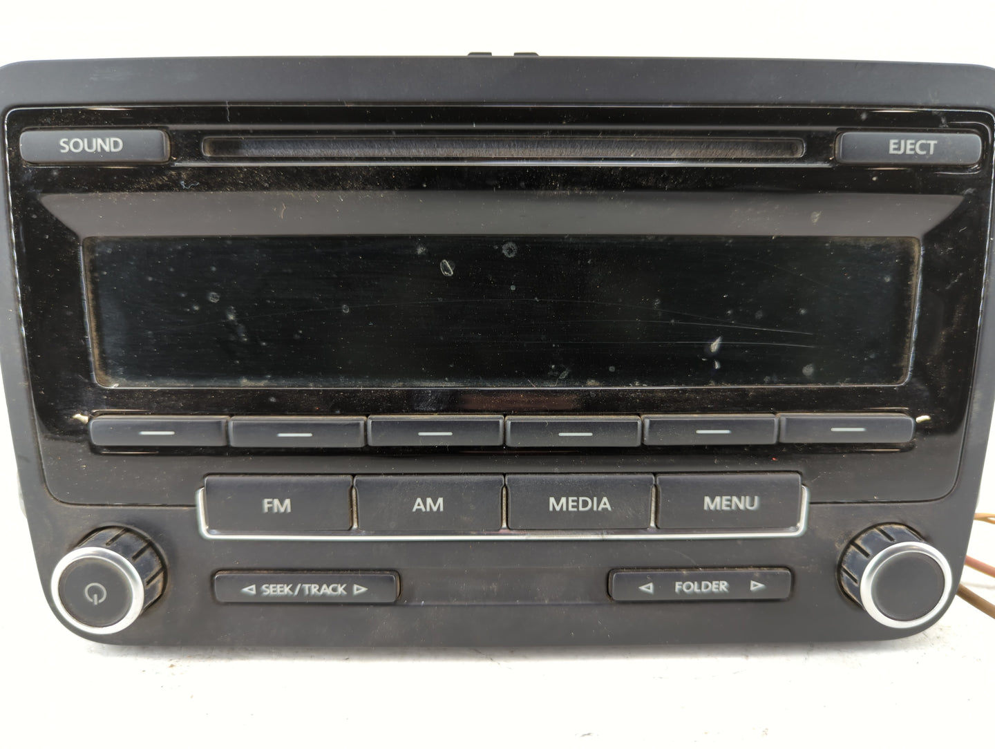2011-2014 Volkswagen Jetta Am Fm Cd Player Radio Receiver - Oemusedautoparts1.com
