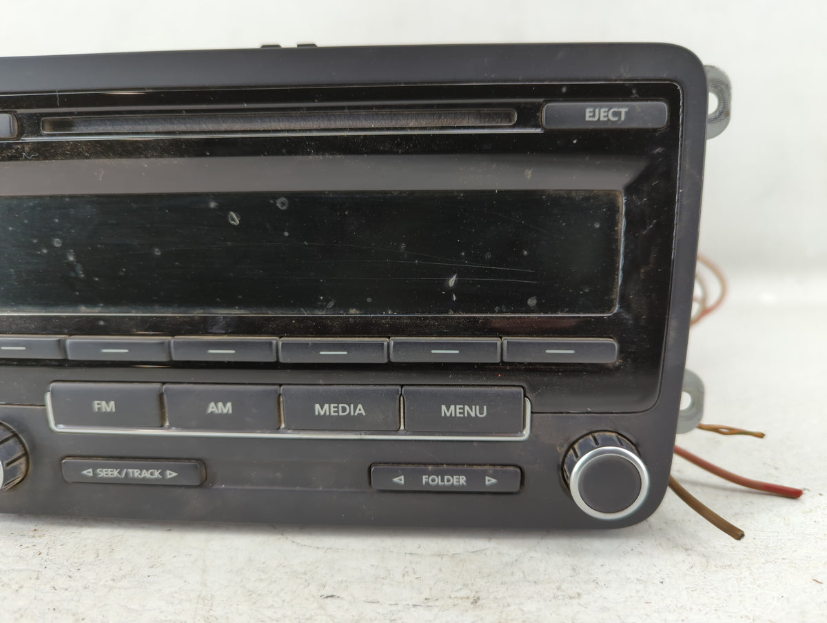 2011-2014 Volkswagen Jetta Am Fm Cd Player Radio Receiver 554598 - Oemusedautoparts1.com