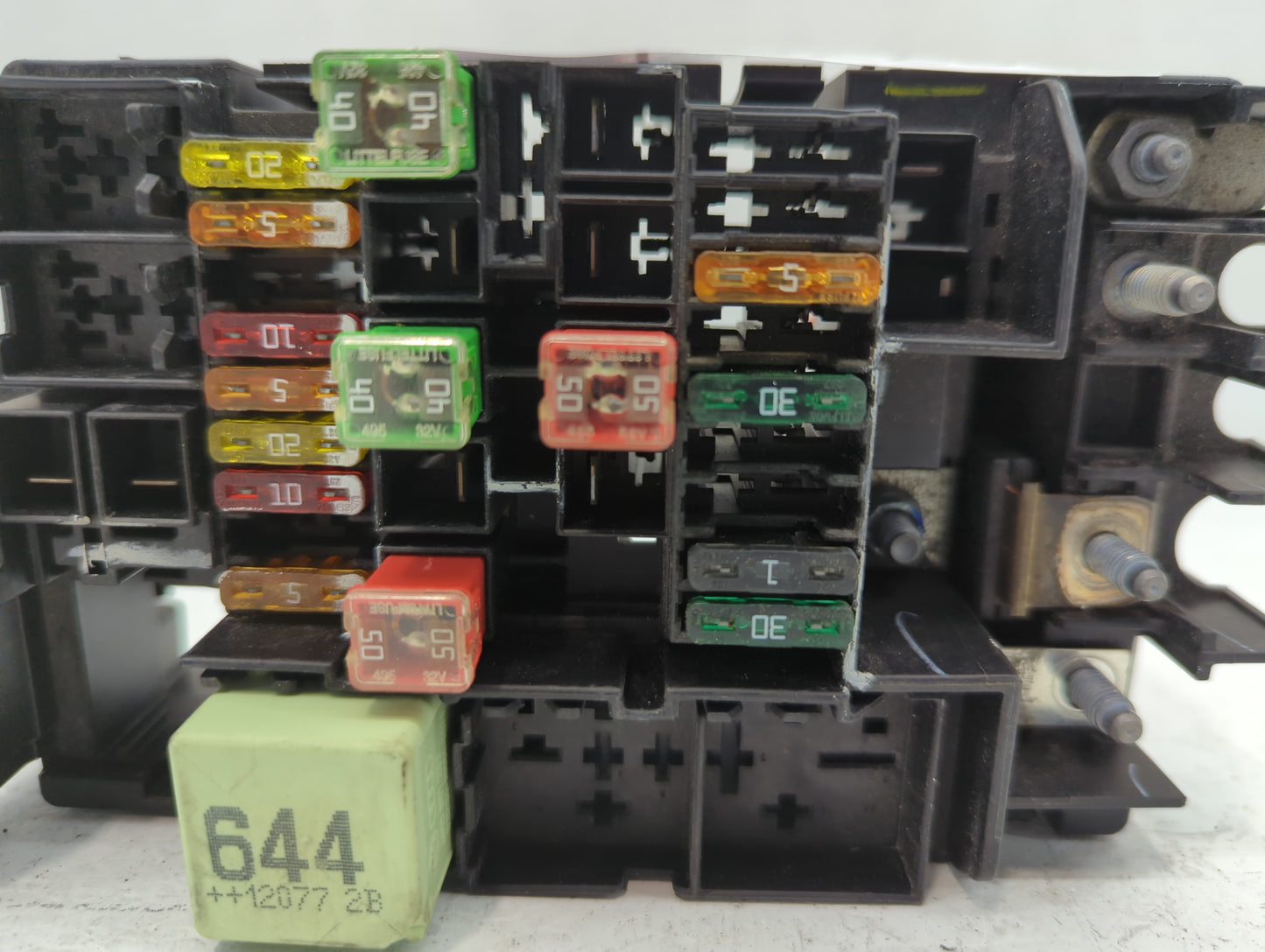 2010-2014 Volkswagen Jetta Fusebox Fuse Box Panel Relay Module P/N:819H 0ECSY 0892012 Fits OEM Used Auto Parts - Oemusedauto