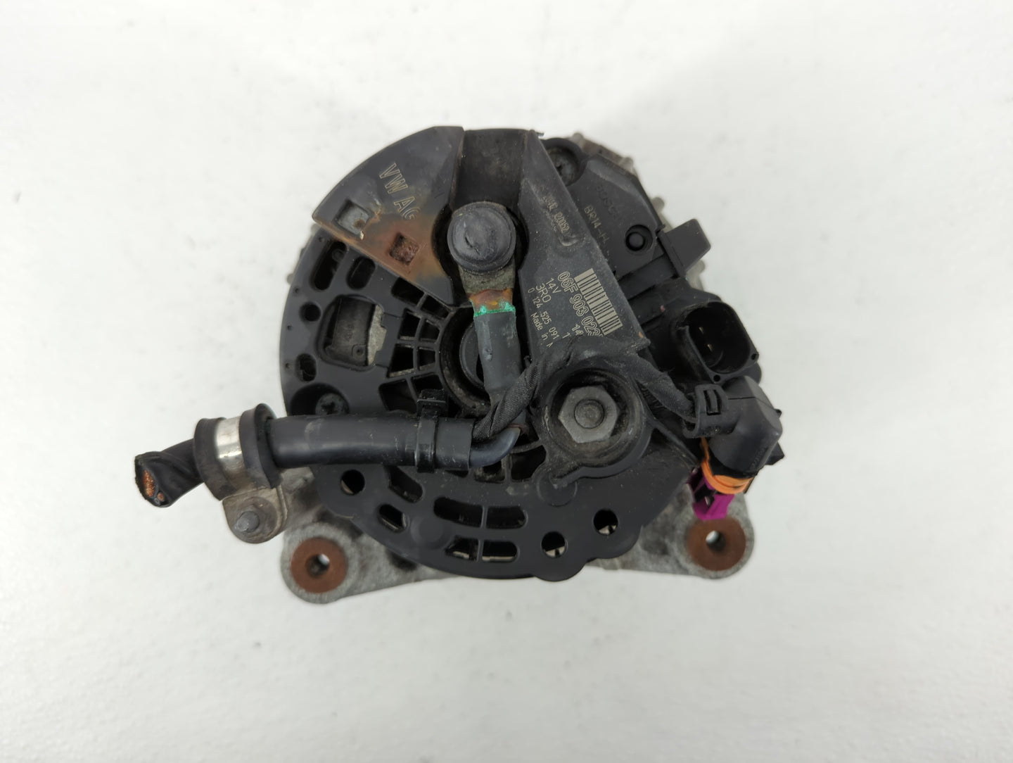 2005-2016 Volkswagen Jetta Alternator Replacement Generator Charging Assembly Engine OEM P/N:06F 903 023F Fits OEM Used Auto