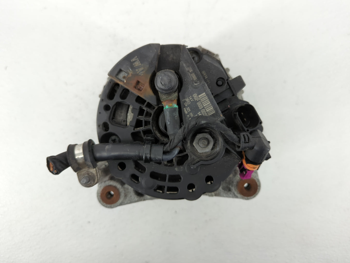 2005-2016 Volkswagen Jetta Alternator Replacement Generator Charging Assembly Engine OEM P/N:06F 903 023F Fits OEM Used Auto
