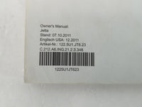 2012 Volkswagen Jetta Owners Manual Book Guide P/N:1225U1JT623 OEM Used Auto Parts - Oemusedautoparts1.com