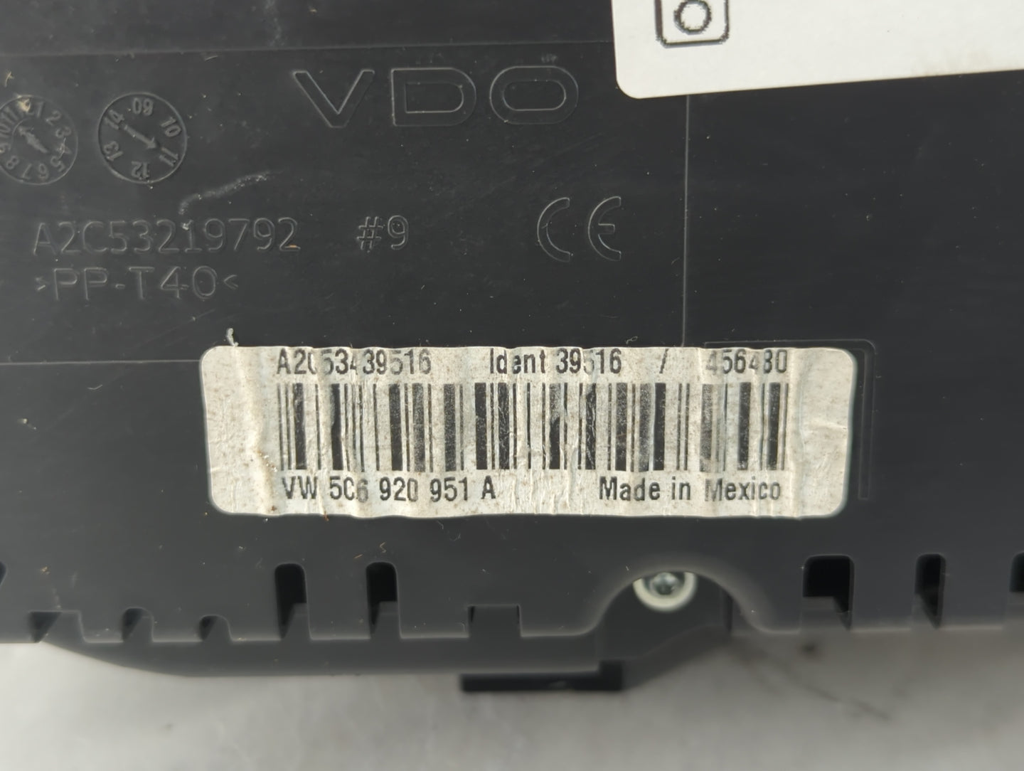 2011-2012 Volkswagen Jetta Instrument Cluster Speedometer Gauges Fits Fits 2011 2012 OEM Used Auto Parts - Oemusedautoparts1