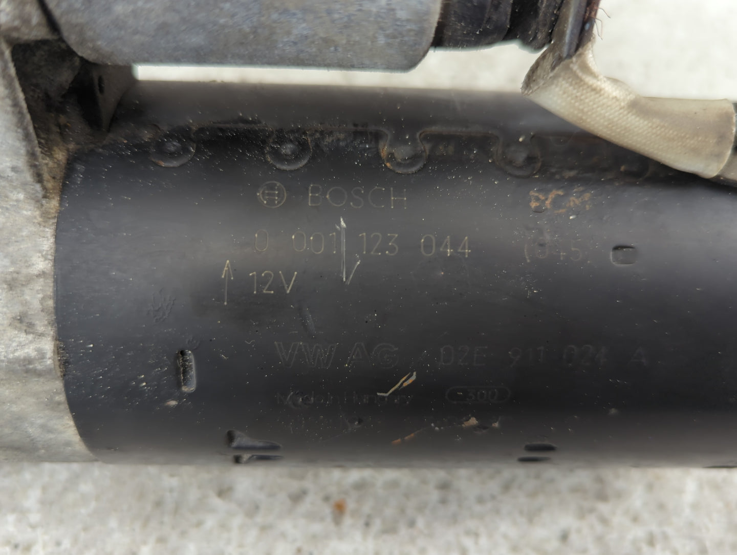 2012 Volkswagen Jetta Car Starter Motor Solenoid OEM Fits OEM Used Auto Parts - Oemusedautoparts1.com