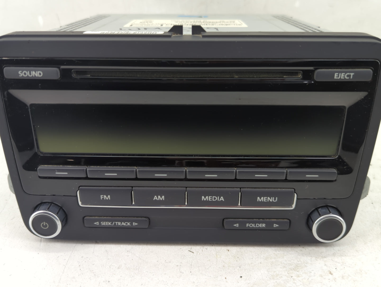 2012-2015 Volkswagen Passat Radio AM FM Cd Player Receiver Replacement P/N:1K0035164D Fits Fits 2011 2012 2013 2014 2015 201