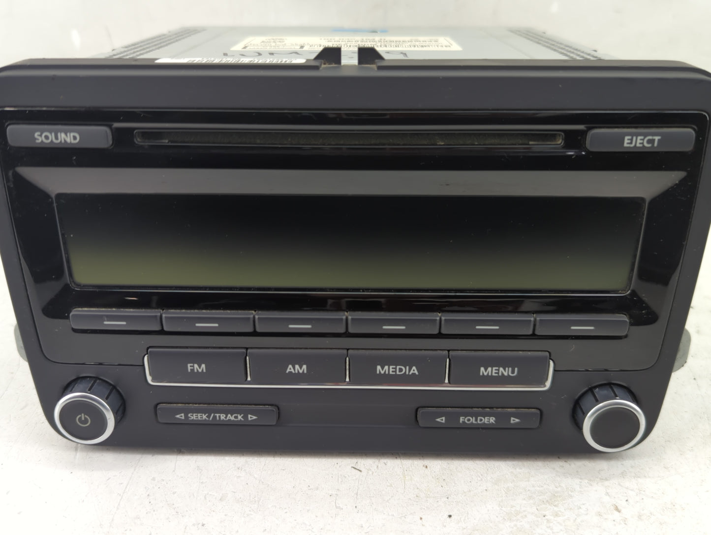 2012-2015 Volkswagen Passat Radio AM FM Cd Player Receiver Replacement P/N:1K0035164D Fits Fits 2011 2012 2013 2014 2015 201