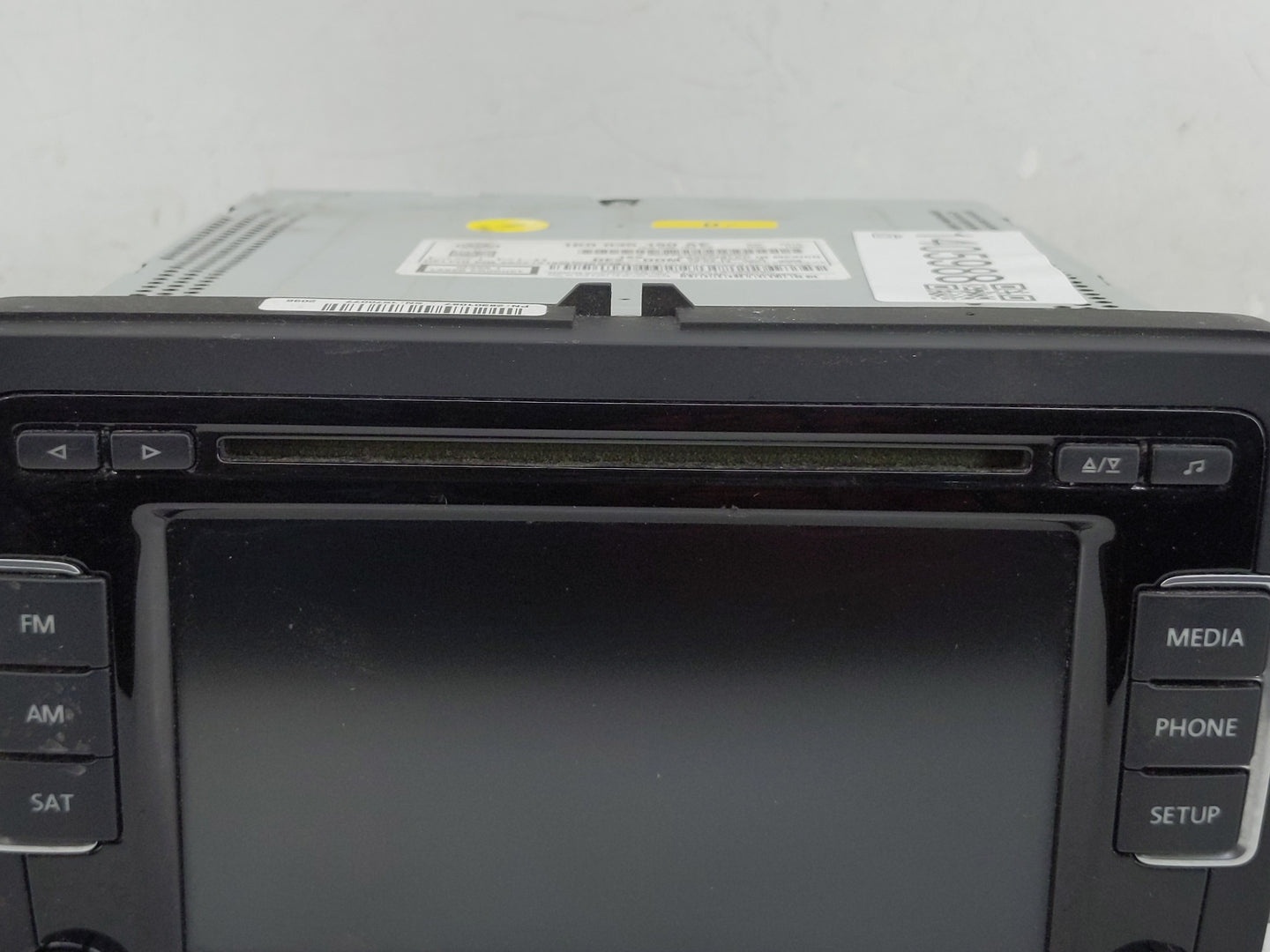 2012-2015 Volkswagen Passat Radio AM FM Cd Player Receiver Replacement P/N:1K0035180AE Fits Fits 2012 2013 2014 2015 OEM Use