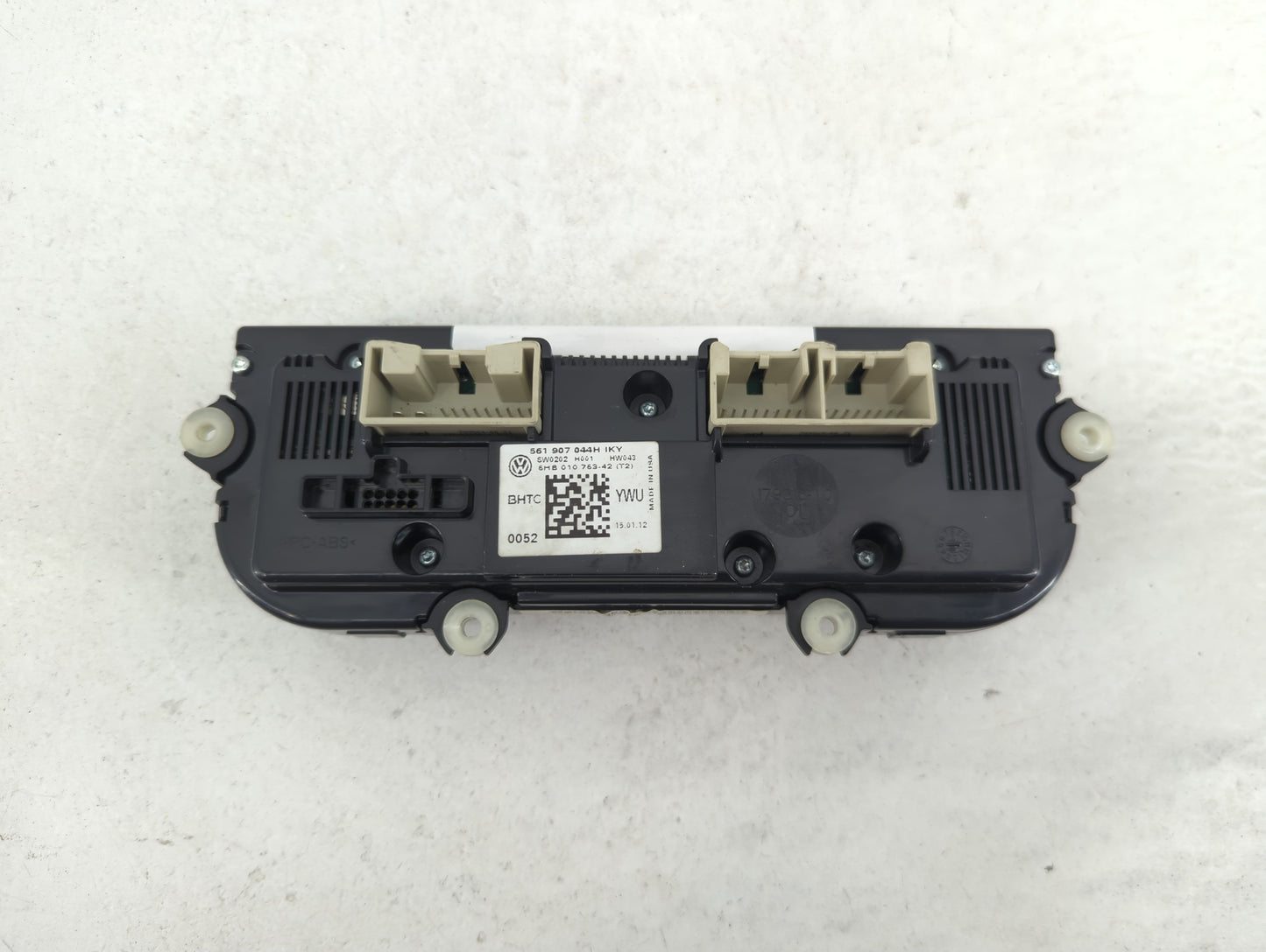 2012 Volkswagen Passat Climate Control Module Temperature AC/Heater Replacement P/N:561907044H 5HB01076342, 6HB01076342 Fits