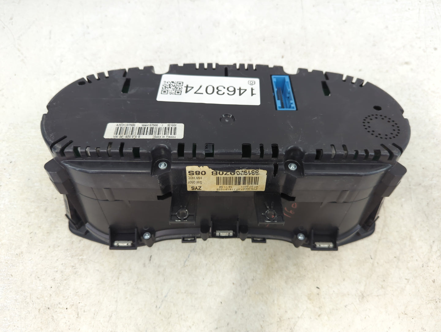 2012 Volkswagen Passat Instrument Cluster Speedometer Gauges P/N:561920970B Miles: Fits OEM Used Auto Parts - Oemusedautopar