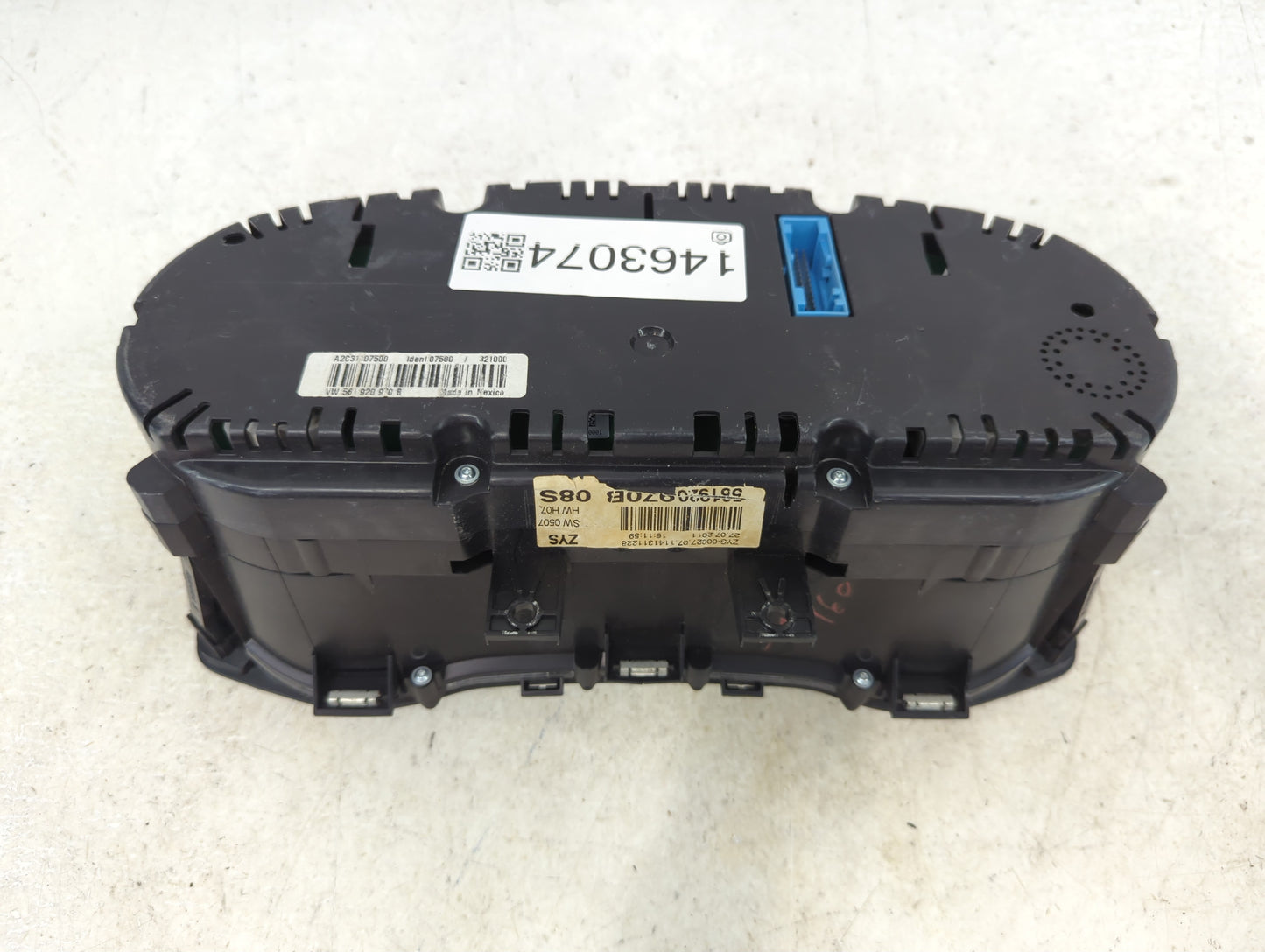 2012 Volkswagen Passat Instrument Cluster Speedometer Gauges P/N:561920970B Miles: Fits OEM Used Auto Parts - Oemusedautopar
