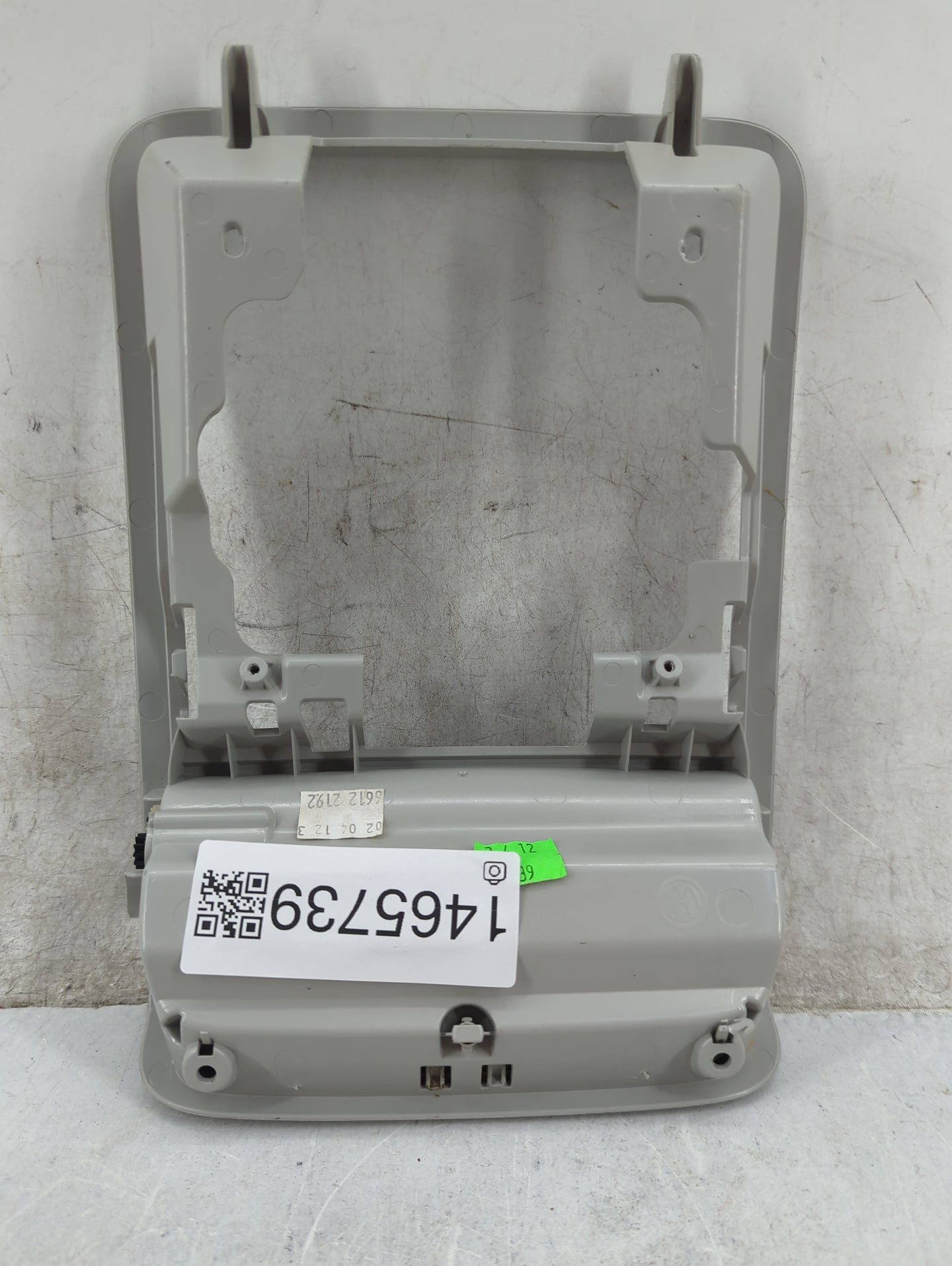 2012 Volkswagen Passat Overhead Roof Console Gray - Oemusedautoparts1.com