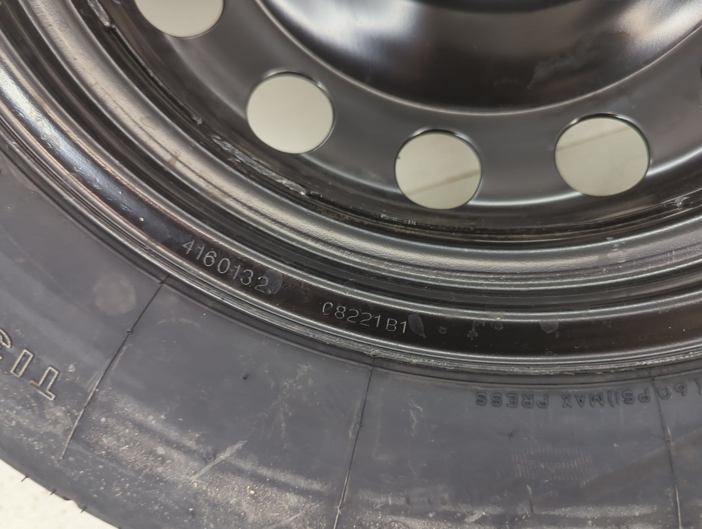 2009-2021 Volkswagen Passat Spare Donut Tire Wheel Rim Oem 1491200 - Oemusedautoparts1.com