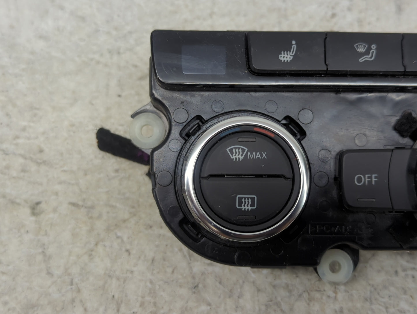 2012 Volkswagen Passat Climate Control Module Temperature AC/Heater Replacement P/N:561907044D 5HB01075340 Fits OEM Used Aut