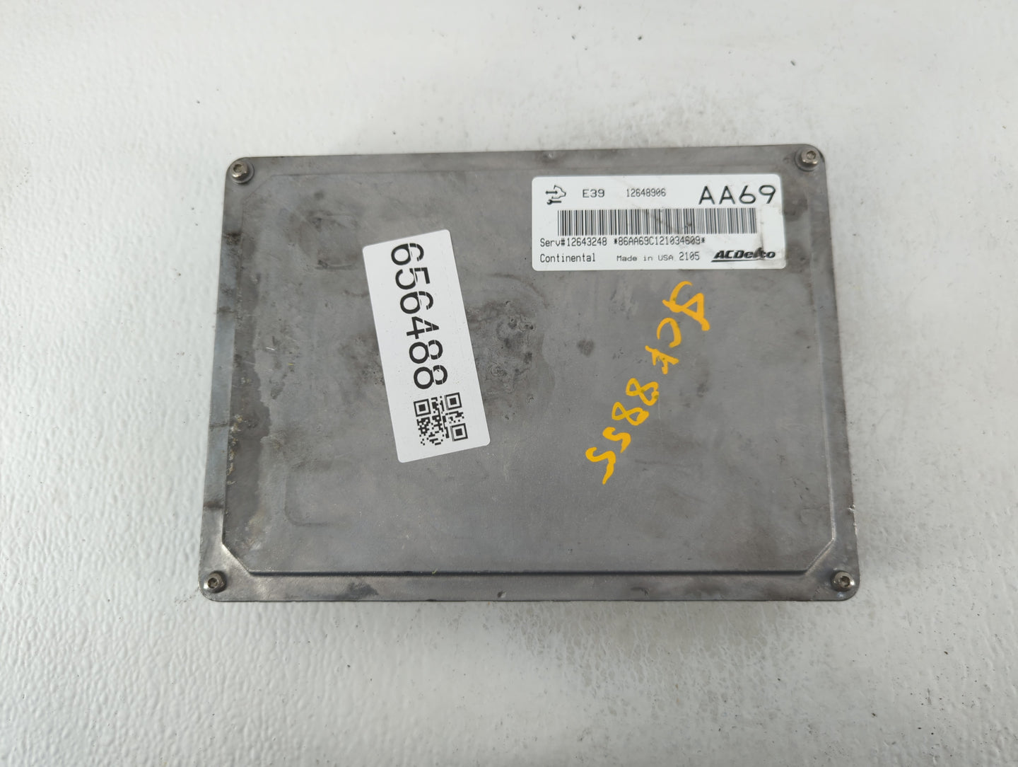 2012 Volkswagen Passat PCM Engine Control Computer ECU ECM PCU OEM P/N:E39 12648906 Fits OEM Used Auto Parts - Oemusedautopa