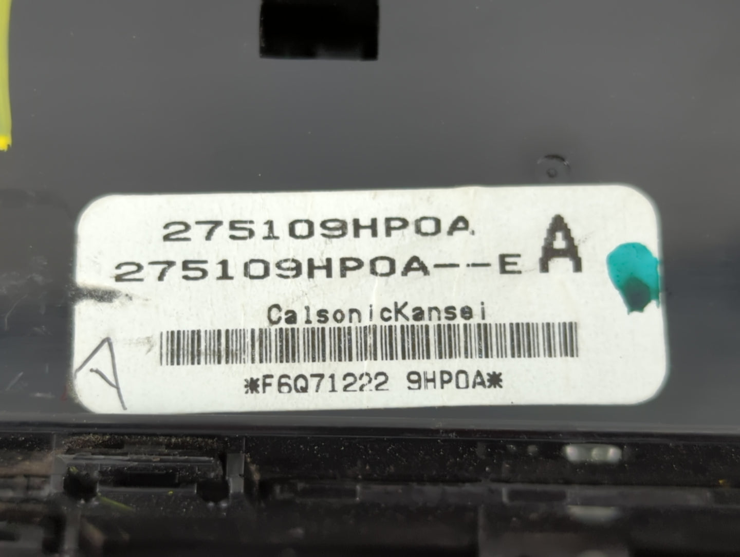 2012 Volkswagen Passat Climate Control Module Temperature AC/Heater Replacement P/N:275109HP0A 561 907 044H IKY Fits OEM Use