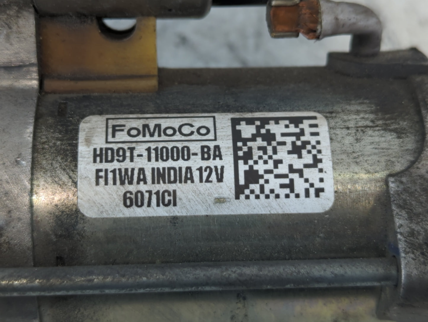 2012-2014 Volkswagen Passat Car Starter Motor Solenoid OEM P/N:HD9T-11000-BA Fits OEM Used Auto Parts - Oemusedautoparts1.co