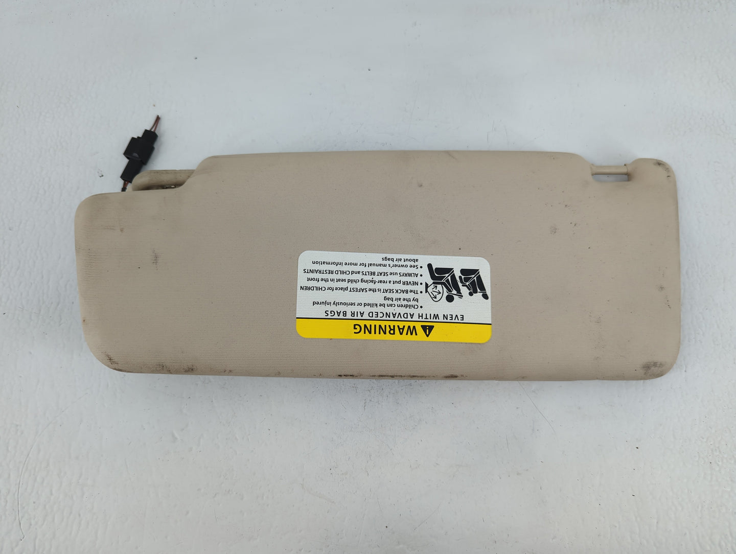 2012-2020 Volkswagen Passat Sun Visor Shade Replacement Passenger Right Mirror Fits OEM Used Auto Parts - Oemusedautoparts1.