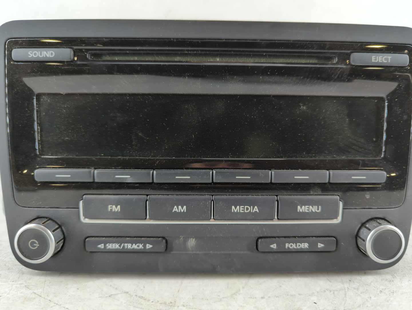 2012-2015 Volkswagen Passat Radio AM FM Cd Player Receiver Replacement P/N:1K0 035 164 D Fits Fits 2011 2012 2013 2014 2015 