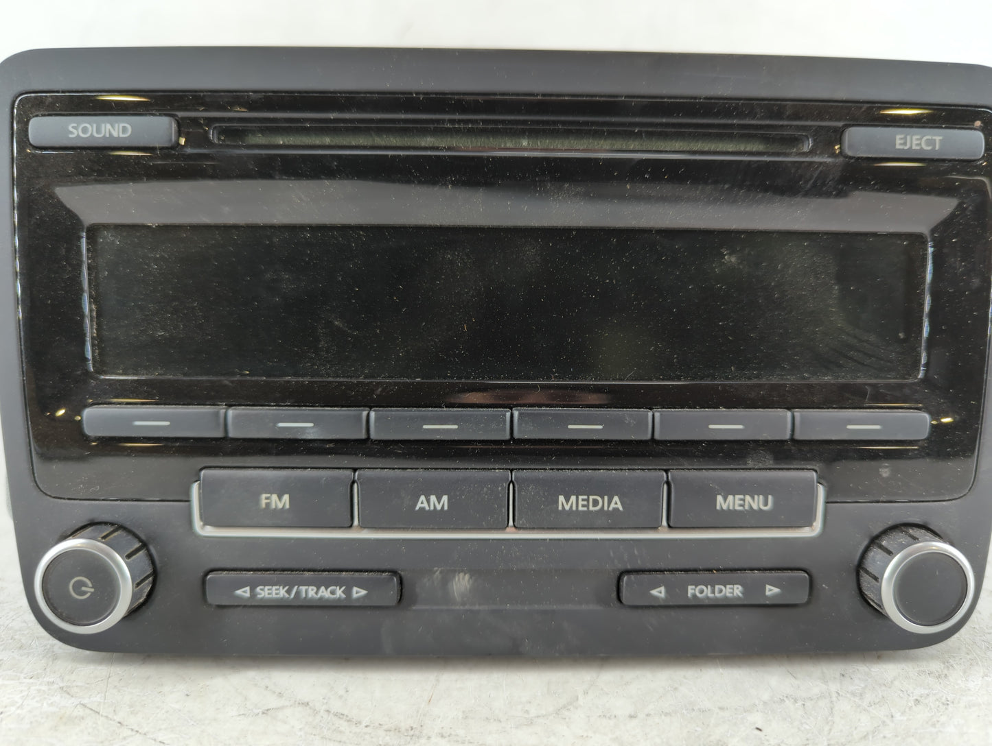 2012-2015 Volkswagen Passat Radio AM FM Cd Player Receiver Replacement P/N:1K0 035 164 D Fits Fits 2011 2012 2013 2014 2015 
