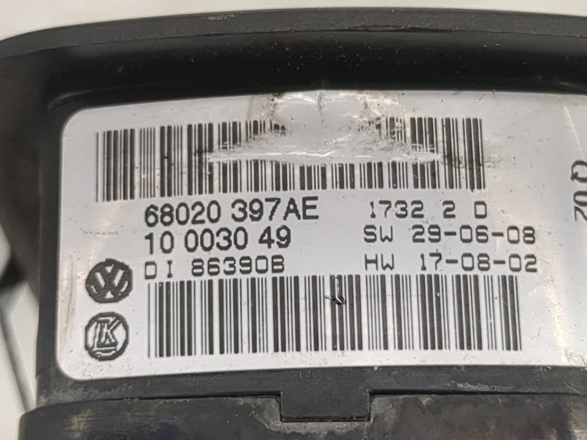 2009-2014 Volkswagen Routan Master Power Window Switch Replacement Driver Side Left P/N:68020397AE 1000030 49 Fits OEM Used 