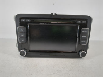 compare product 2009-2017 Volkswagen Tiguan Radio AM FM Cd Player Receiver Replacement P/N:1K0 035 180 AE Fits OEM Used Auto Parts
