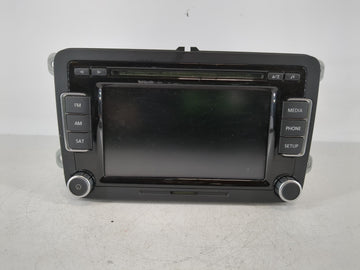 2009-2017 Volkswagen Tiguan Radio AM FM Cd Player Receiver Replacement P/N:1K0 035 180 AE Fits OEM Used Auto Parts - Oemused