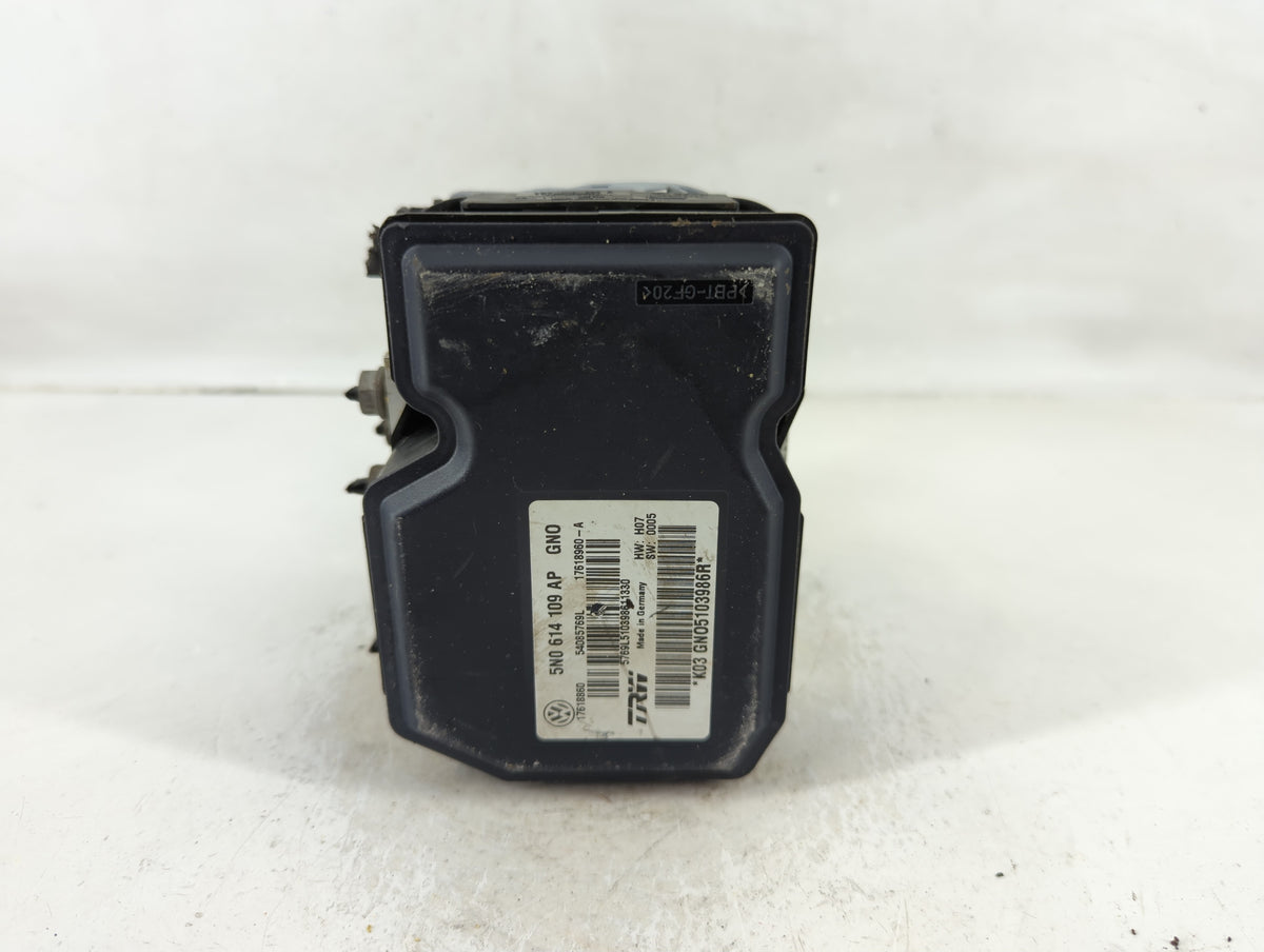 2012 Volkswagen Tiguan Anti-Lock Brake ABS Pump Module Actuator OEM P/N:5N0 614 109 AP Fits OEM Used Auto Parts - Oemusedaut