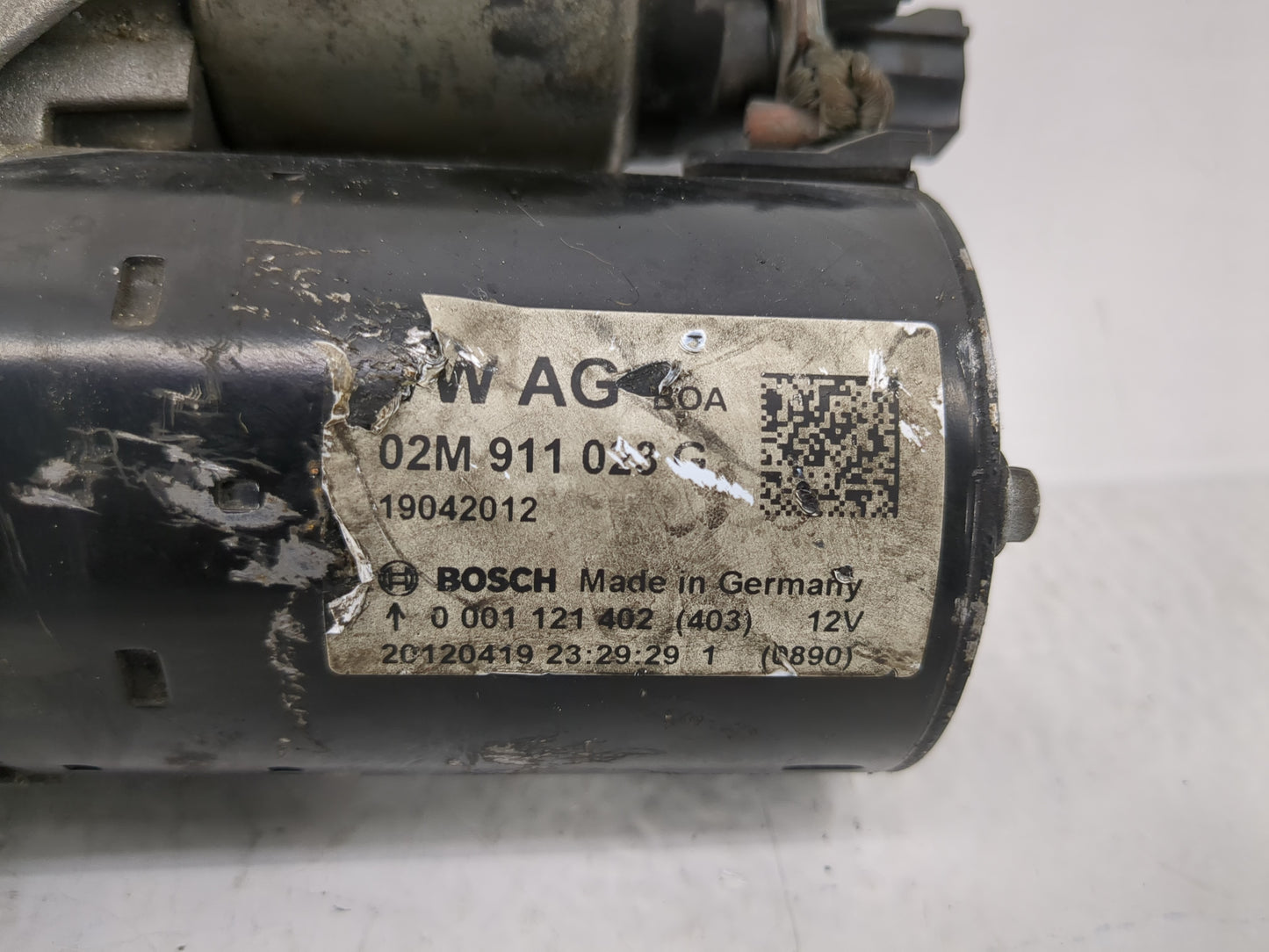 2009-2017 Volkswagen Tiguan Car Starter Motor Solenoid OEM P/N:02M 911 023 G Fits OEM Used Auto Parts - Oemusedautoparts1.co