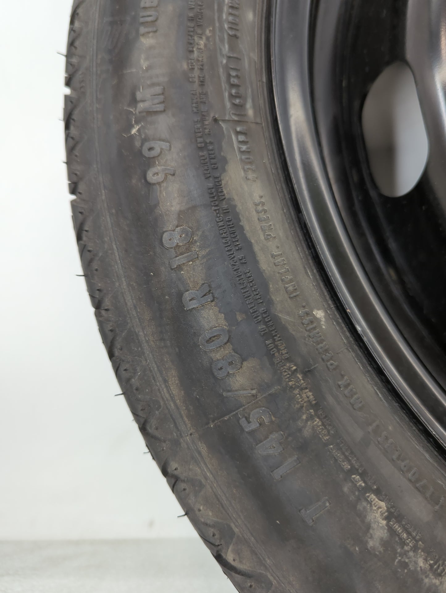 2009-2017 Volkswagen Tiguan Spare Donut Tire Wheel Rim Oem - Oemusedautoparts1.com