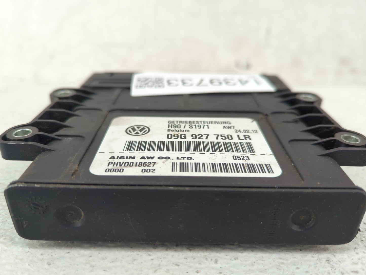 2012 Volkswagen Tiguan PCM Engine Control Computer ECU ECM PCU OEM P/N:09G927750LR PHVD018627, PHZA2202478 Fits OEM Used Aut