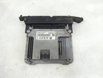 2012 Volkswagen Tiguan PCM Engine Control Computer ECU ECM PCU OEM P/N:06J906027BG 0261S06957, 06J907309A Fits OEM Used Auto