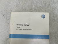 2012 Volkswagen Tiguan Owners Manual Book Guide P/N:122.5U1.TIG.23 1225U1TIG23 OEM Used Auto Parts - Oemusedautoparts1.com